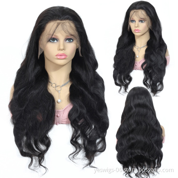 Wholesale 360 Lace Wig Vendors Cuticle Aligned Raw Virgin Hair Unprocessed 100% Human Hair 360 Lace Front Wig With Baby Hair
